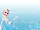 Birthday Invitation Template Frozen Free Download Frozen Invitations