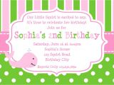 Birthday Invitation Template Girl Free Printable Tween Girl Birthday Invitations
