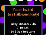 Birthday Invitation Template Halloween Halloween Party Invitation Printable