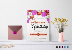 Birthday Invitation Template Illustrator 36 First Birthday Invitations Psd Vector Eps Ai Word