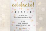 Birthday Invitation Template Indesign Party Invitation Customisable A5 Indesign Template