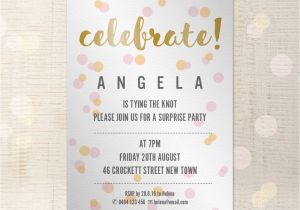 Birthday Invitation Template Indesign Party Invitation Customisable A5 Indesign Template