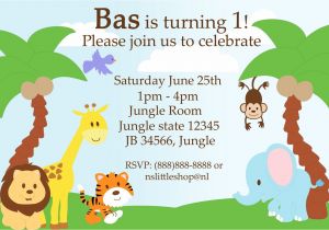Birthday Invitation Template Jungle theme 40th Birthday Ideas Jungle Birthday Invitation Template Free