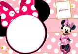 Birthday Invitation Template Minnie Mouse Free Printable Minnie Mouse Pinky Birthday Invitation