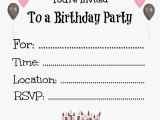 Birthday Invitation Template Old Free Printable Birthday Invitations for Kids Birthday