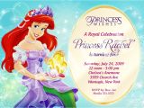 Birthday Invitation Template Princess Princess Birthday Invitation Template