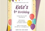 Birthday Invitation Template Publisher Free Email Birthday Invitation Template Word Psd
