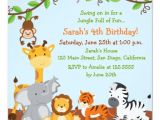 Birthday Invitation Template Safari Cute Safari Jungle Birthday Party Invitations Zazzle
