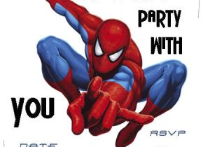 Birthday Invitation Template Spiderman Custom Designed Invitations Customemories