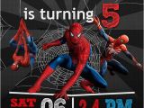 Birthday Invitation Template Spiderman Spiderman Birthday Invitation Invitations Spiderman