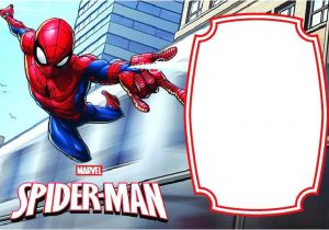 Birthday Invitation Template Spiderman Spiderman Invitation Templates Free Awesome Free Printable