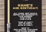 Birthday Invitation Template Star Wars Gold Star Wars Invitations Editable Template Birthday