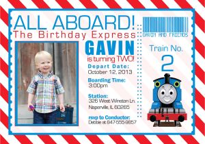 Birthday Invitation Template Train Thomas and the Train Birthday Invitations Free Printable