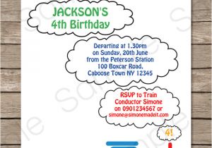 Birthday Invitation Template Train Train Party Invitations Template Train Birthday Party