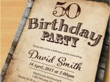 Birthday Invitation Template Vintage Birthday Invitation for Any Age Vintage From Miprincess