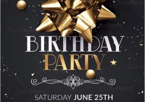 Birthday Invitation Templates Club Flyer Style Birthday Party Flyer Psd Download Creative Flyers