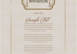 Birthday Invitation Templates Corel Corel Draw Invitation Card Template Free Vector Download