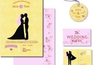 Birthday Invitation Templates Corel Wedding Invitation Template Coreldraw Free Vector Download
