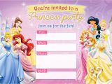 Birthday Invitation Templates Disney Princess Free Printable Disney Princess Birthday Invitations D is