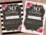 Birthday Invitation Templates Etsy 30th Birthday Invitation 30th Birthday Invitation for Women