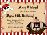 Birthday Invitation Templates Etsy Custom Pirate Birthday Invitation by Feelslikeaparty On Etsy