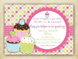 Birthday Invitation Templates Etsy Items Similar to Polka Dot Cupcake Birthday Invitation