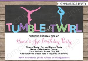 Birthday Invitation Templates Gymnastics Gymnastics Invitation Template Gymnastics Birthday Party