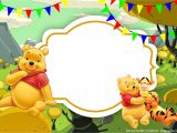 Birthday Invitation Templates Winnie Pooh Free Printable Winnie the Pooh Invitation Template Free