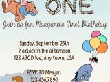 Birthday Invitation Templates Winnie Pooh Winnie the Pooh Birthday Invitation by Speckledinsunlight