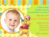 Birthday Invitation Templates Winnie Pooh Winnie the Pooh Birthday Invitations Free Invitation