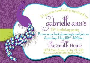 Birthday Invitation with Dress Code Birthday Invitations Tween Birthday Party Invitations