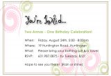 Birthday Invitations 14 Year Old Party Birthday Party Invitation for Two 14 Year Old Girls Final
