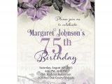 Birthday Invitations for 75th Party 16 75th Birthday Invitations Unique Ideas Birthday