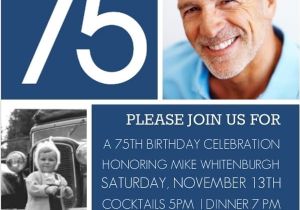 Birthday Invitations for 75th Party 75th Birthday Invitations 50 Gorgeous 75th Party Invites