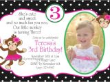 Birthday Invite Wording 3 Year Old Birthday Invitation Cards 3 Year Old Purplemoon Co