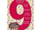 Birthday Invite Wording for 9 Year Old 9 Years Old Birthday Invitations Wording Free Invitation
