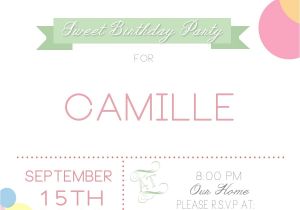 Birthday Party Invitation Email Email Party Invitations Gangcraft Net