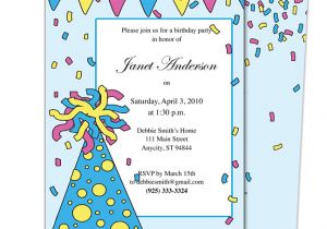 Birthday Party Invitation Letter Template Celebrations Of Life Releases New Selection Of Birthday