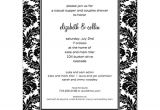 Birthday Party Invitation Template Black and White Black and White Party Invitations New Selections Spring