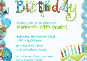 Birthday Party Invitation Template Download Birthday Invitation Template 48 Free Word Pdf Psd