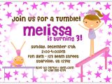 Birthday Party Invitation Template Gymnastics Gymnastic Birthday Invitations Bagvania Free Printable