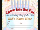 Birthday Party Invitation Template Online Free 63 Printable Birthday Invitation Templates In Pdf
