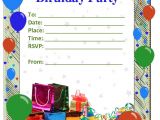 Birthday Party Invitation Template Word Free Birthday Invitations Templates Word Best Party Ideas