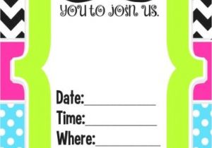 Birthday Party Invitations for 12 Year Olds Birthday Invitation for 12 Year Old Girls