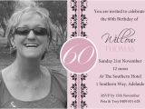 Birthday Party Invitations for 60 Year Old 60th Birthday Party Invitations – Bagvania Free Printable