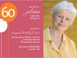 Birthday Party Invitations for 60 Year Old 60th Birthday Party Invitations Template