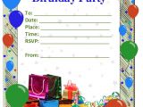 Birthday Party Invitations Template 50 Free Birthday Invitation Templates – You Will Love