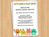 Birthday Party Invite Wording Drop Off Play Date Invitation Birthday Party Invitation Wording