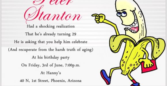Birthday Party Invite Wording Funny Funny Birthday Party Invitation Wording Wordings and