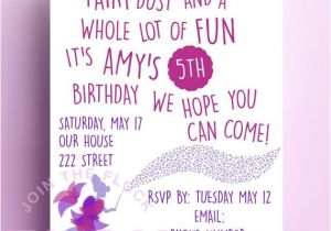 Birthday Party Poems for Invitations Fairy Birthday Party Invitation Download Pdf Personalised